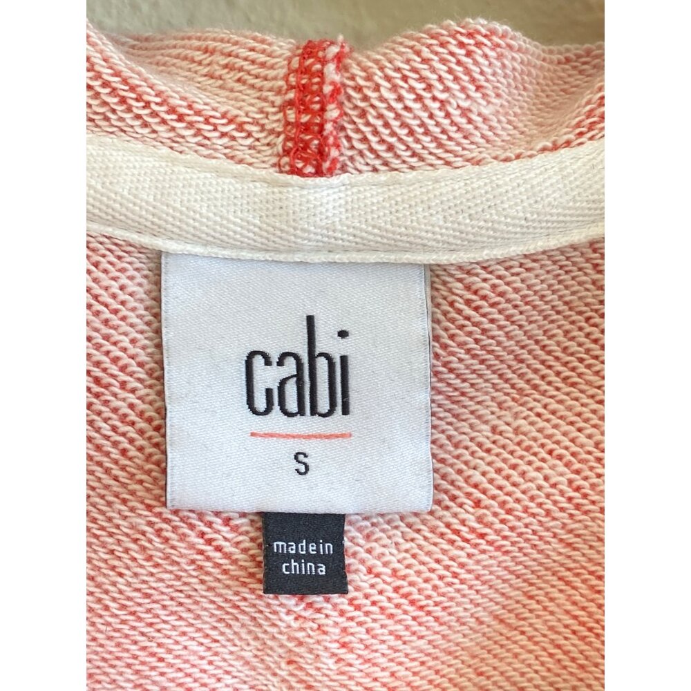 Cabi Tangerine Deluxe Full Zip Hoodie W's Small Balloon Sleeve Tassel 5657 - Picture 4 of 12